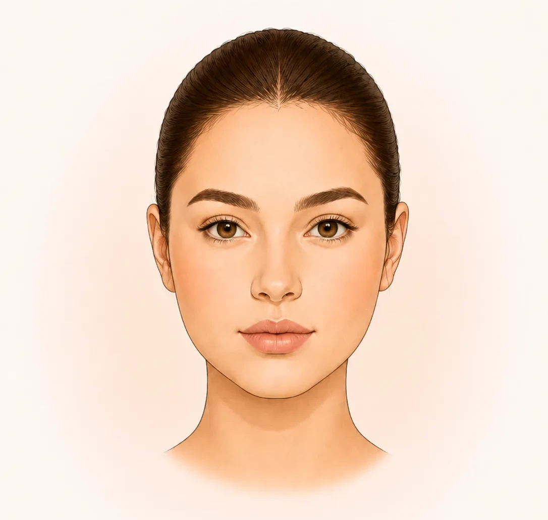 Round face shape detector example — picker thumbnail