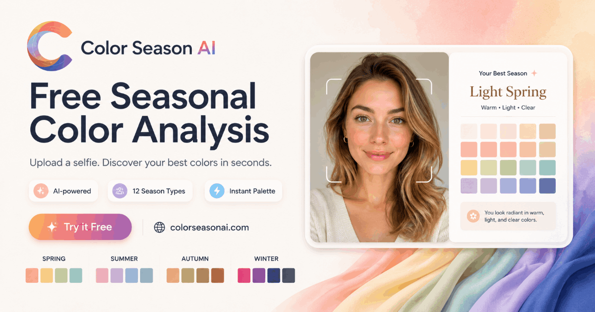 Free Color Season Analysis - AI Seasonal Color Analysis
